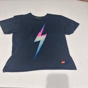 Aviator cropped boyfriend tee